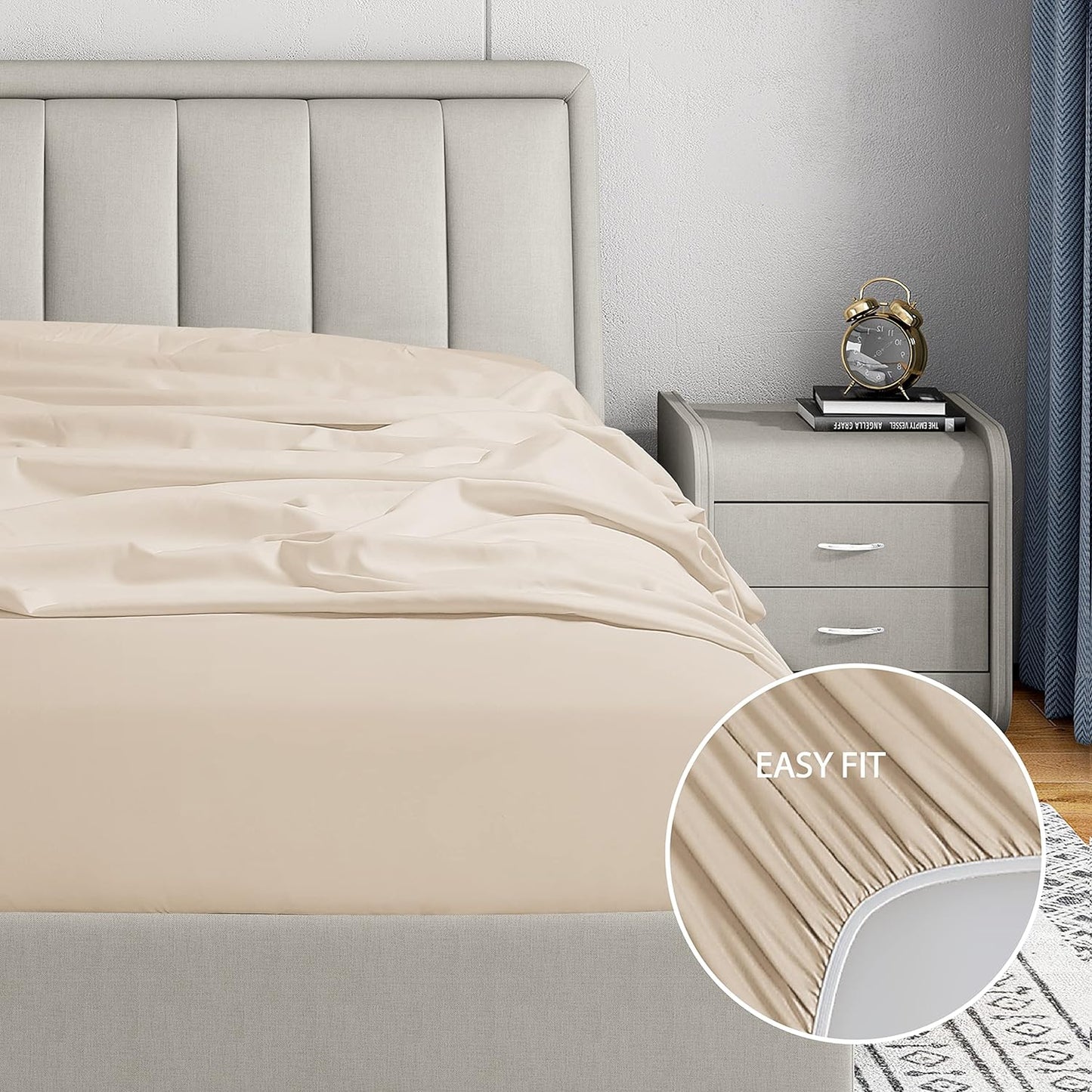 Deep Pocket Fitted Sheet 1 Piece