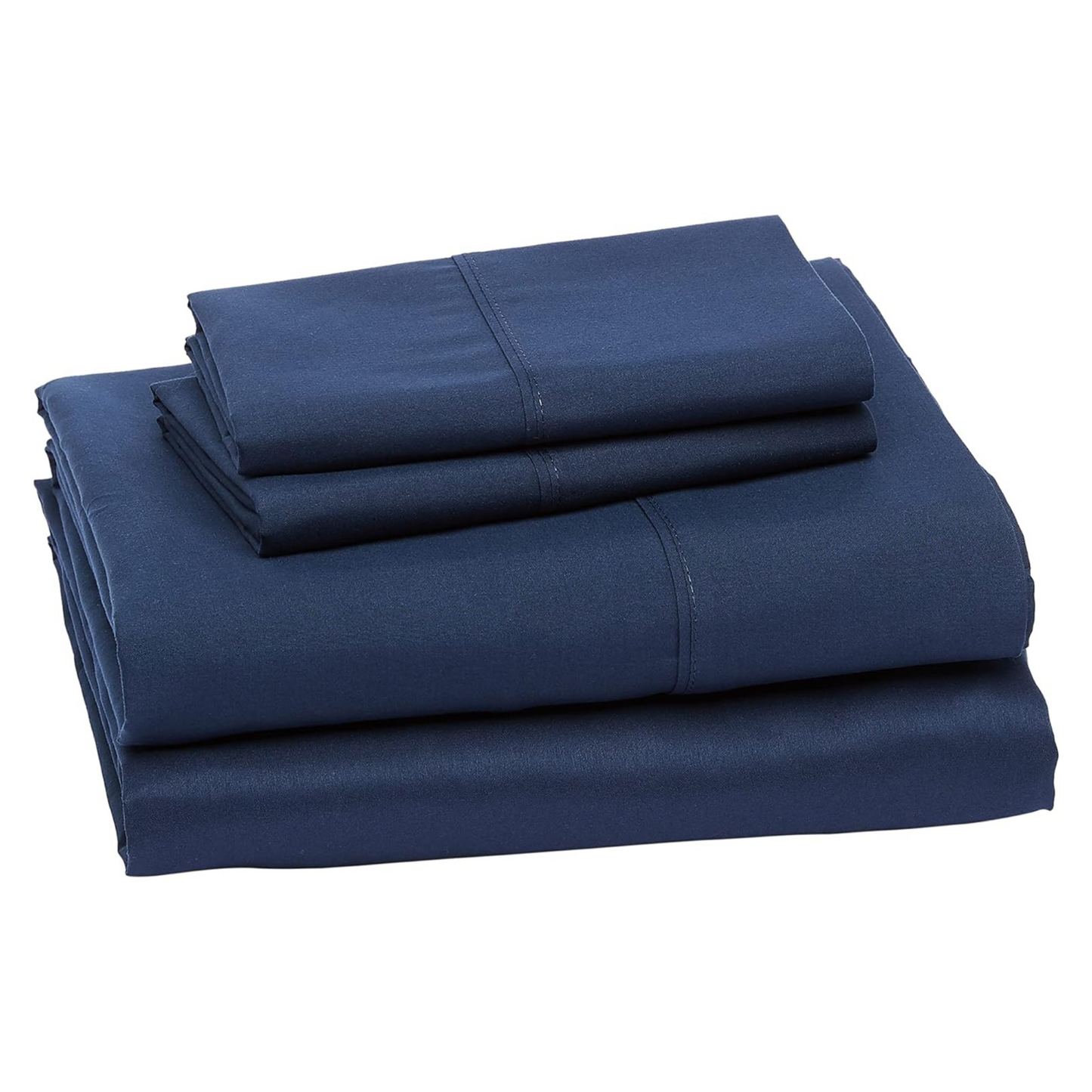 Solid Navy Blue Deep Pocket 4 Piece Sheet Set