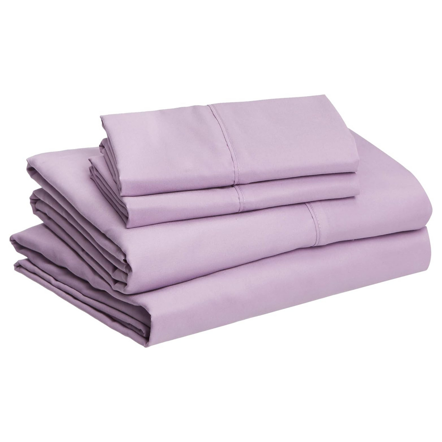 Solid Lavender Deep Pocket 4 Piece Sheet Set