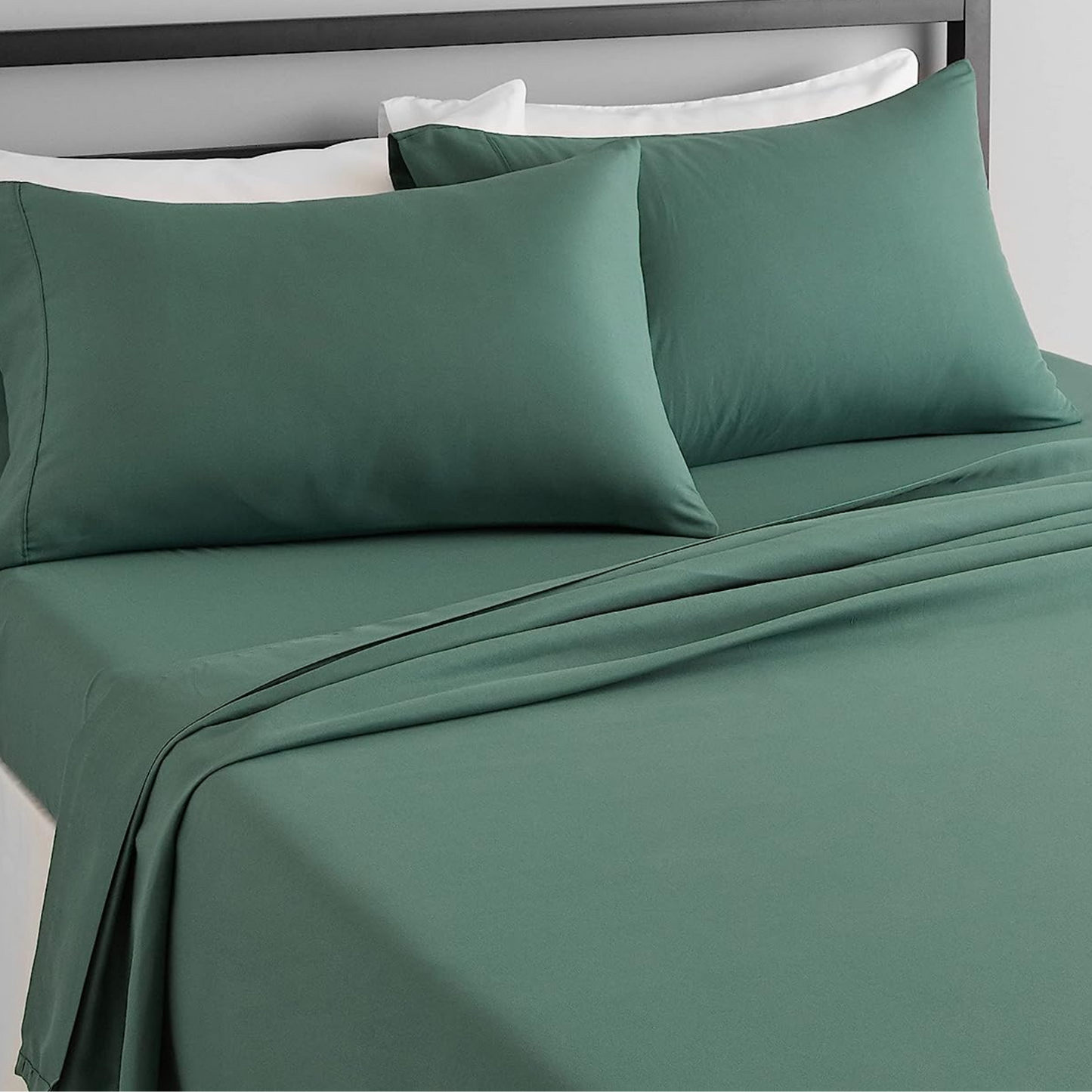 Emerald Green Deep Pocket 4 Piece Sheet Set