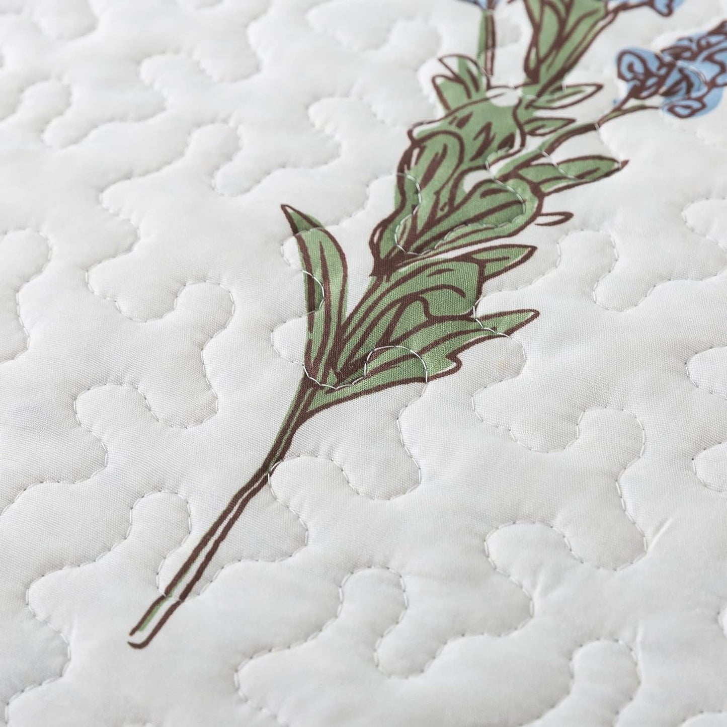 Ensemble de literie 3 pièces Blue Botanical Shower