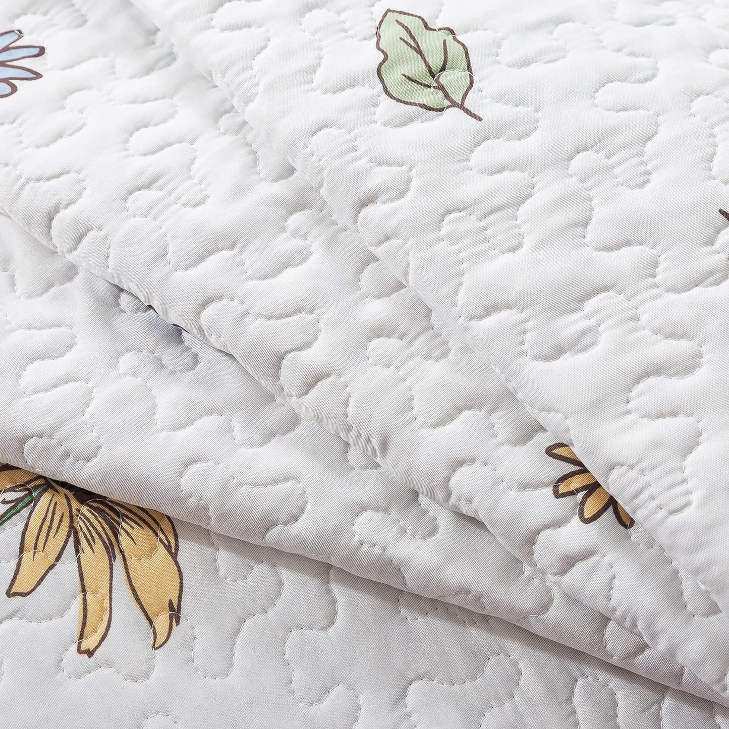 Ensemble de literie 3 pièces Blue Botanical Shower