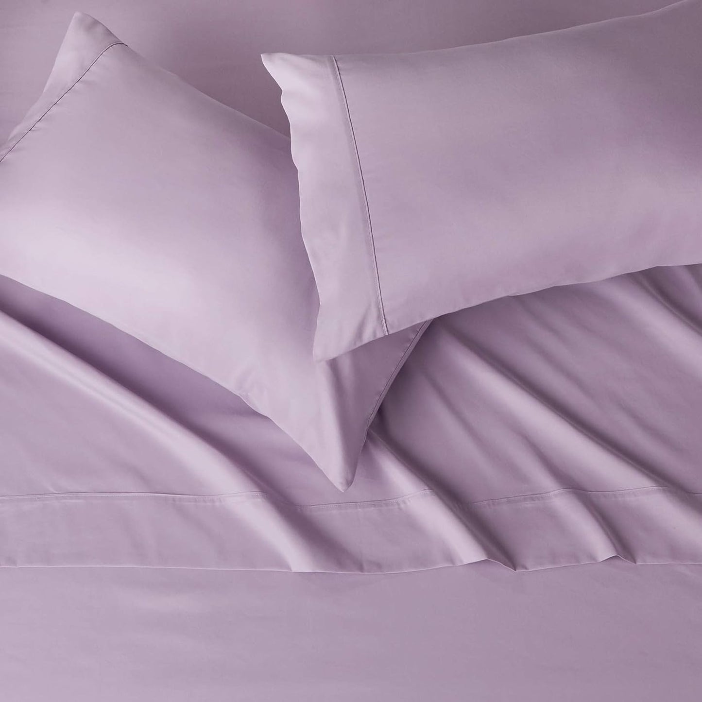 Solid Lavender Deep Pocket 4 Piece Sheet Set