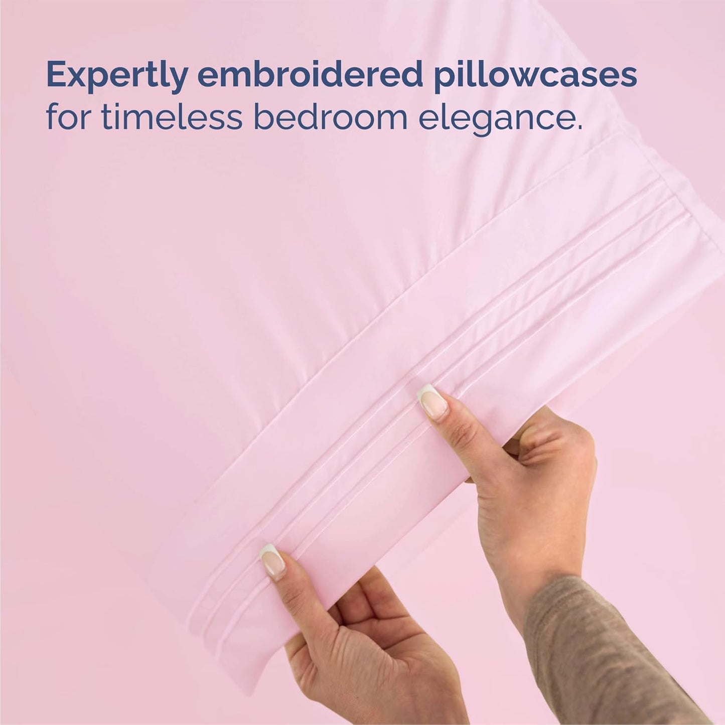 Pink Deep Pocket 4 Piece Sheet Set