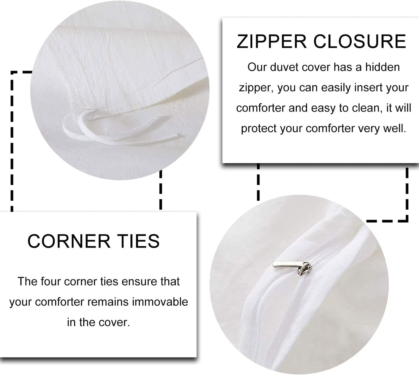 Purple & Silver Eiffel Tower 3 Piece Duvet Cover Set