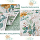 Botanical Sage Green & Golden Leaves Reversible 3 Piece Quilt Set