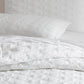 Solid White 3 Piece Lightweight Bedding Quilt Set
