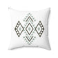 Boho Aztec Olive Accent Pillow