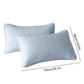 Ensemble de draps 4 pièces à poche profonde rose uni
