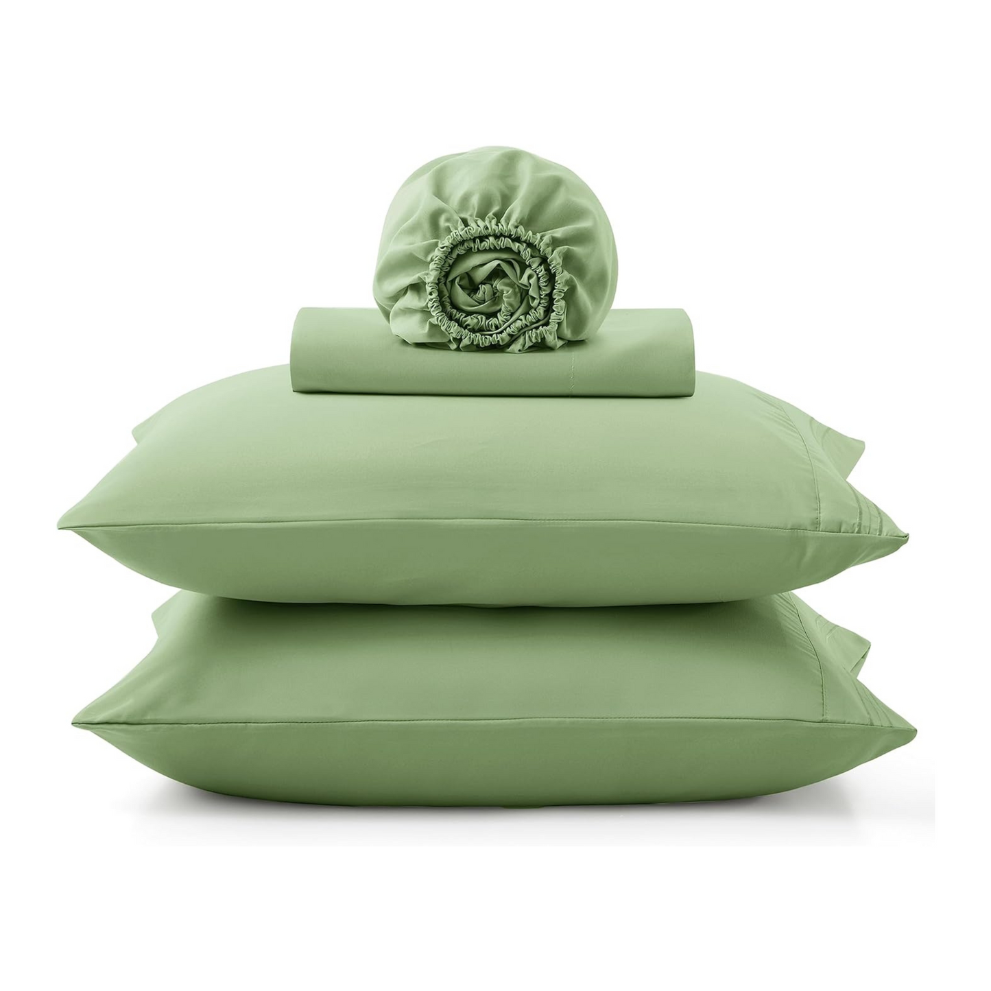 Light Green 4 Piece Sheet Set