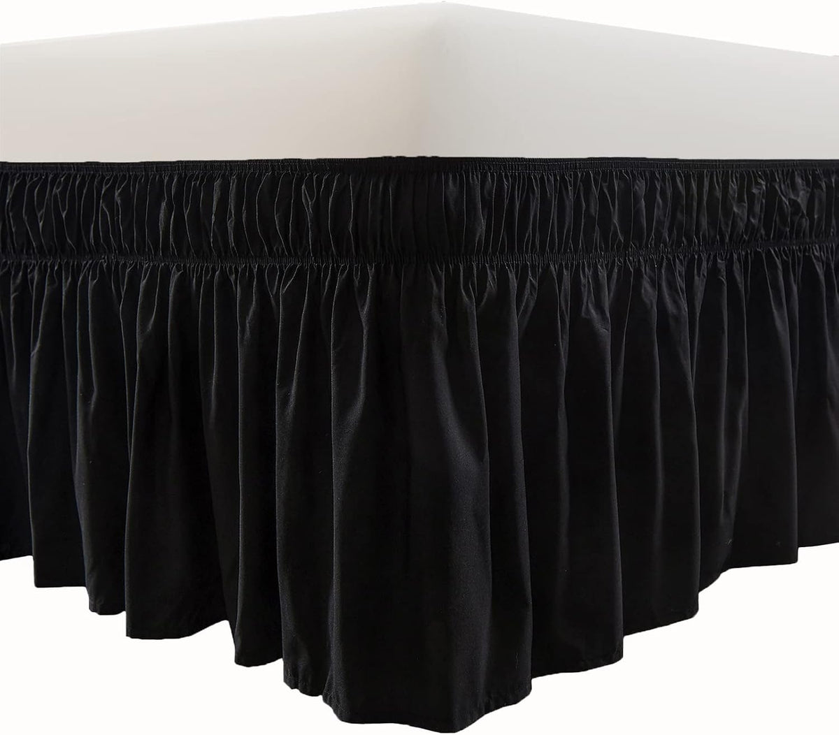 Ensemble de draps 4 pièces à poche profonde rose uni