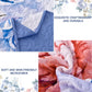 Botanical Blue Floral Reversible 3 Piece Quilt Set