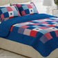 Canadian Cabin Patchwork Rustic Lodge 3 Piece Quilt Set