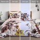 Boho Blush Floral Reversible 3 Piece Bedding Quilt Set