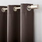 Brown Blackout Curtains (2 Panels)