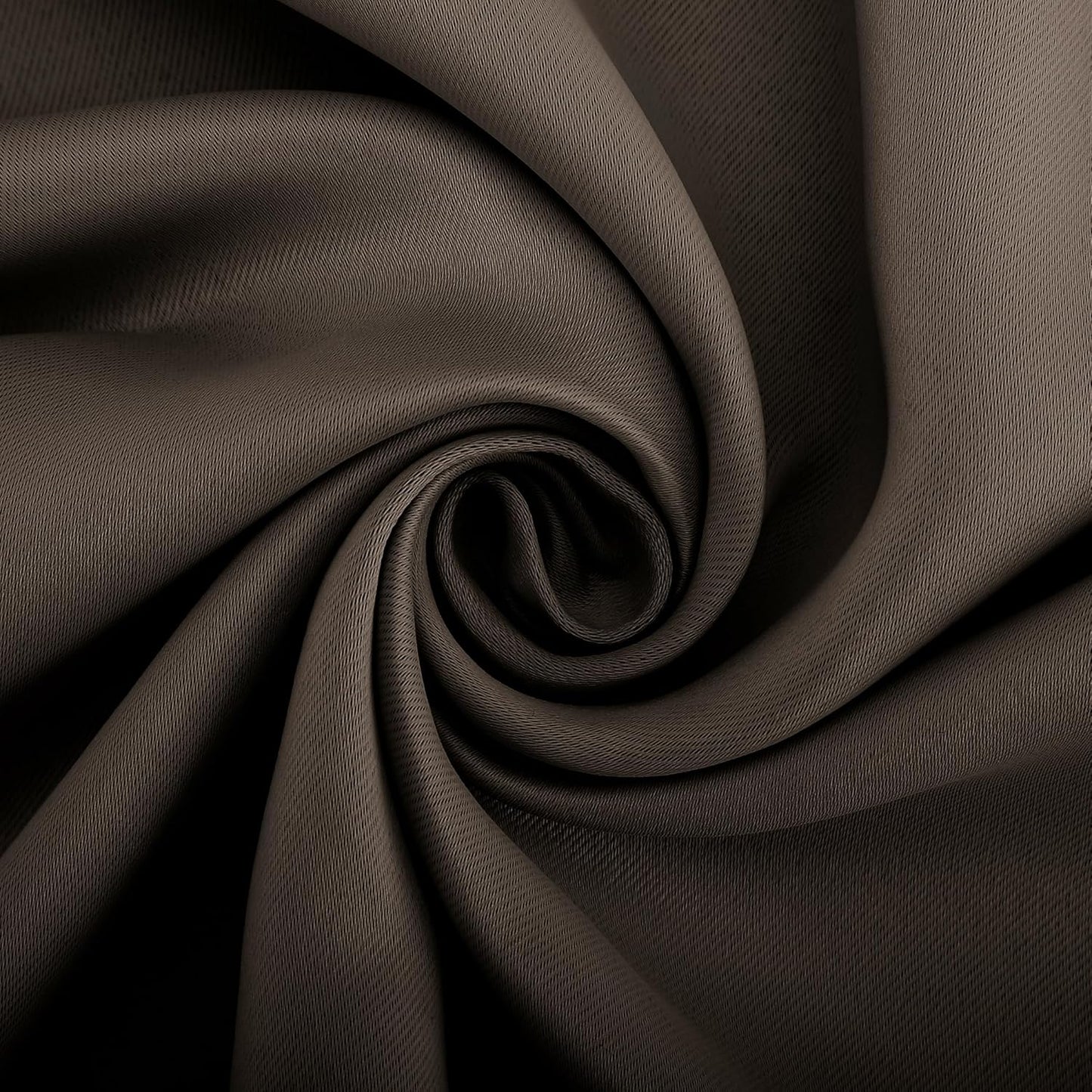 Brown Blackout Curtains (2 Panels)