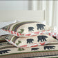 Ensemble de literie 3 pièces Forest Green Bear Cabin
