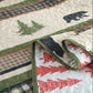 Ensemble de literie 3 pièces Forest Green Bear Cabin