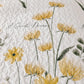 Yellow Floral 3 Piece Bedding Quilt Set