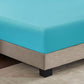 Solid Teal Deep Pocket 4 Piece Sheet Set