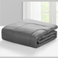 Reversible Comforter • DQ • Dark & Light Grey